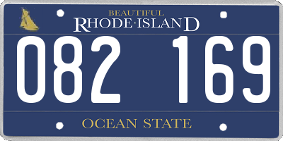 RI license plate 082169
