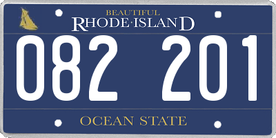 RI license plate 082201