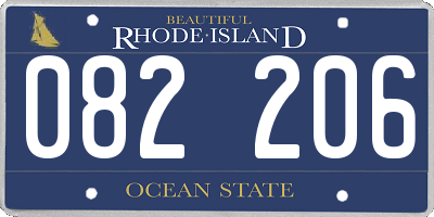 RI license plate 082206