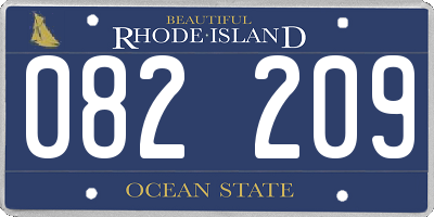 RI license plate 082209