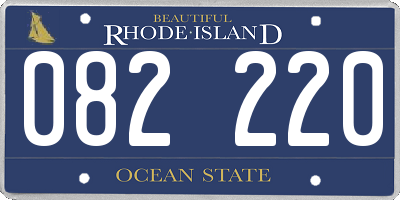 RI license plate 082220