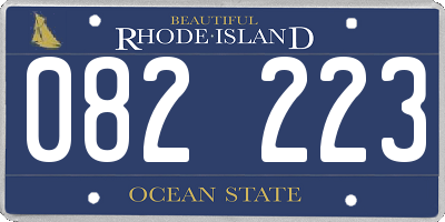 RI license plate 082223