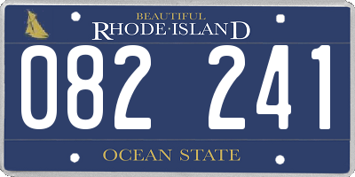 RI license plate 082241