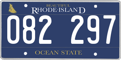 RI license plate 082297