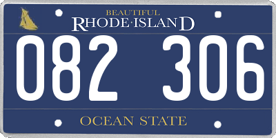 RI license plate 082306