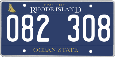 RI license plate 082308