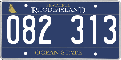 RI license plate 082313