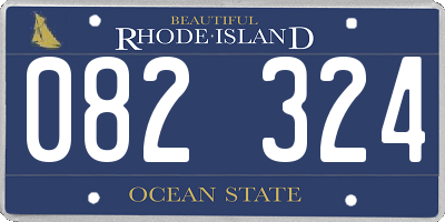 RI license plate 082324