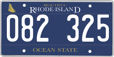 RI license plate 082325