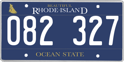 RI license plate 082327