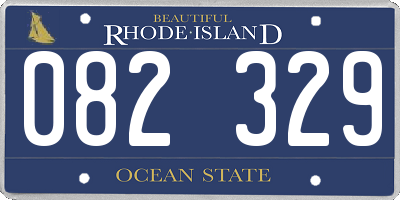 RI license plate 082329