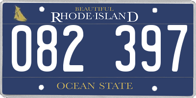 RI license plate 082397