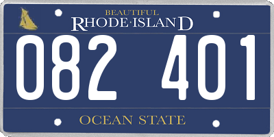 RI license plate 082401