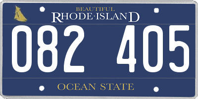 RI license plate 082405
