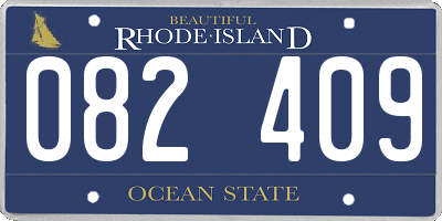 RI license plate 082409