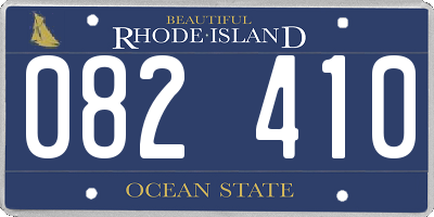 RI license plate 082410