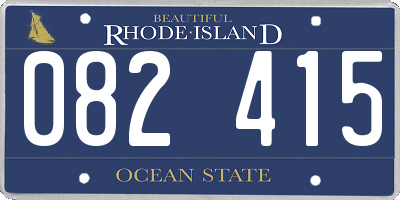 RI license plate 082415