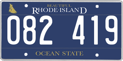 RI license plate 082419