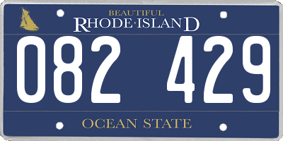RI license plate 082429
