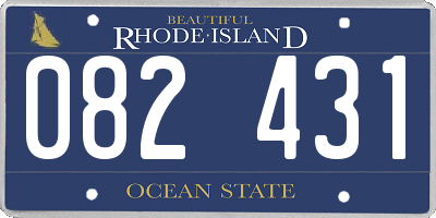 RI license plate 082431