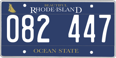 RI license plate 082447