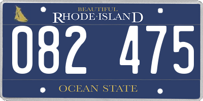 RI license plate 082475
