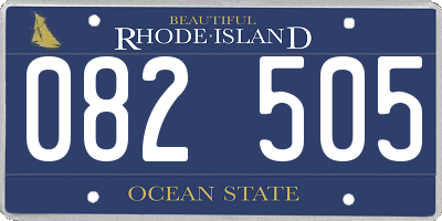 RI license plate 082505
