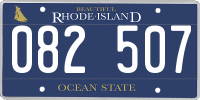 RI license plate 082507