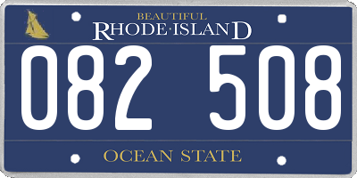 RI license plate 082508