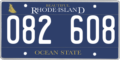 RI license plate 082608