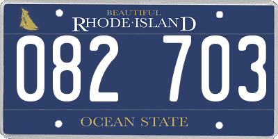 RI license plate 082703