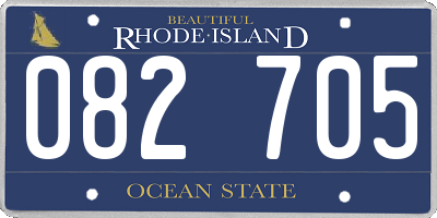 RI license plate 082705