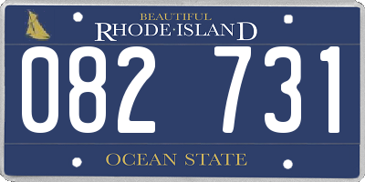 RI license plate 082731