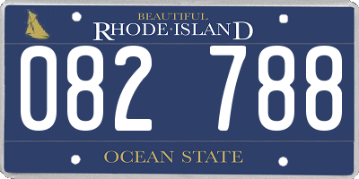 RI license plate 082788