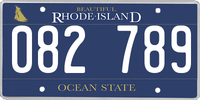 RI license plate 082789