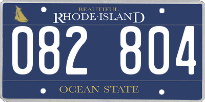 RI license plate 082804