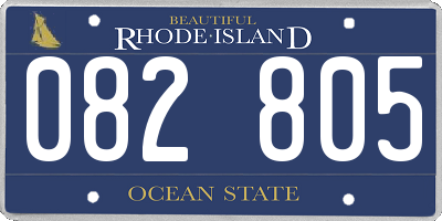 RI license plate 082805