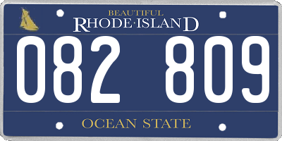 RI license plate 082809