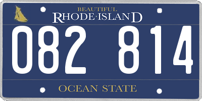 RI license plate 082814