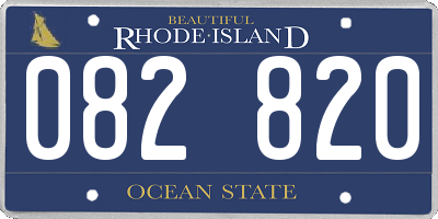 RI license plate 082820