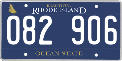 RI license plate 082906