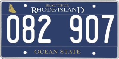 RI license plate 082907
