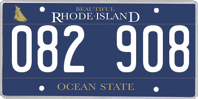 RI license plate 082908