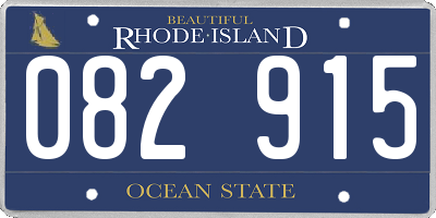 RI license plate 082915