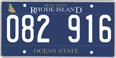 RI license plate 082916