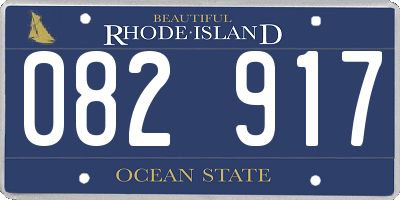 RI license plate 082917