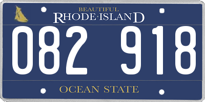 RI license plate 082918