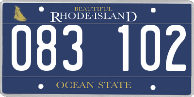 RI license plate 083102