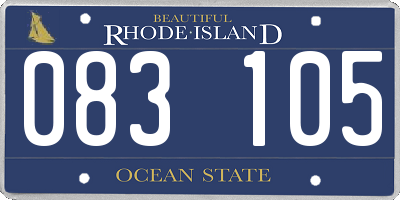 RI license plate 083105