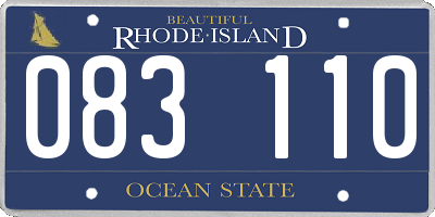 RI license plate 083110
